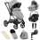 egg® 3 Luxury 8 Piece Bundle with Maxi Cosi Pebble 360 Pro Car Seat - Glacier