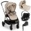 Nuna Triv Next Generation Bundle with Cybex Cloud T - Biscotti (New 2024)