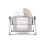 Babystyle Oyster Swinging Crib - Stone