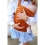 Bizzi Growin Nomad Baby Carrier - Cinnamon Orange