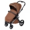 Anex L-Type Travel System with Cloud G Car Seat - Frost