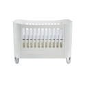 Gaia Serena Complete Sleep Baby Bed - White