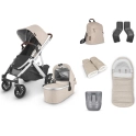 UPPAbaby Vista V2 2in1 Pram System + 5 Piece Accessory Pack - Declan