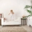 Gaia Serena Complete Sleep & Mini Baby Bed - White/Natural