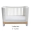 Gaia Serena Complete Sleep & Mini Baby Bed - White/Natural