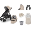 UPPAbaby Vista V2 2in1 Pram System + 5 Piece Accessory Pack - Liam