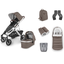 UPPAbaby Vista V2 2in1 Pram System + 5 Piece Accessory Pack - Theo