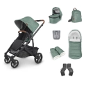 UPPAbaby Cruz V2 2in1 Pram System + 5 Piece Accessory Pack - Gwen