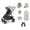 UPPAbaby Cruz V2 2in1 Pram System + 5 Piece Accessory Pack - Liam