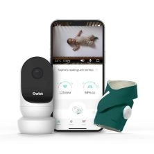 Owlet Duo / Smart Sock 3 & Cam 2 Monitor - Deep Sea Green