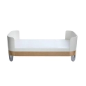 Gaia Serena Junior Bed Extension - White/Natural