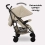 My Babiie MB51 Dani Dyer Lightweight Stroller - Sand (MB51DDSA)