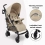 My Babiie MB51 Dani Dyer Lightweight Stroller - Sand (MB51DDSA)