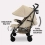 My Babiie MB51 Dani Dyer Lightweight Stroller - Sand (MB51DDSA)