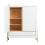 Gaia Hera Wardrobe - Scandi White/Natural