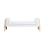 Gaia Hera Complete Sleep Cot - Scandi White/Natural