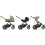 Cybex Avi Spin Pushchair - Fog Grey/Black