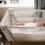 Gaia Hera Co-Sleep Crib with Mattress - Scandi White/Natural