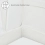 Gaia Hera Co-Sleep Crib with Mattress - Scandi White/Natural