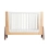 Gaia Hera Complete Sleep Cot & Co-Sleep Crib with Mattress - Natural/Walnut