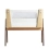 Gaia Hera Complete Sleep Cot & Co-Sleep Crib with Mattress - Natural/Walnut