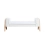 Gaia Hera Complete Sleep Cot & Co-Sleep Crib with Mattress - Scandi White/Natural