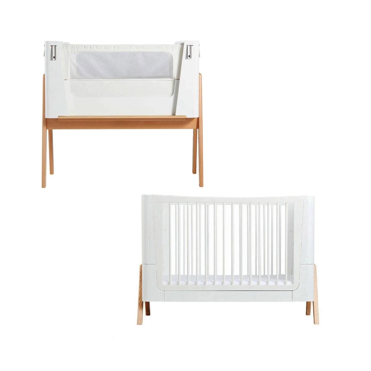 Gaia Hera Complete Sleep Cot Co-Sleep Crib with Mattress