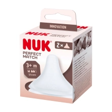 NUK Perfect Match Teat Medium Flow Pack of 2