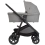 Graco Near2Me DLX Trio Travel System with Snug Turn Base - Ash