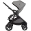 Graco Near2Me DLX Trio Travel System with Snug Turn Base - Ash