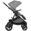 Graco Near2Me DLX Trio Travel System with Snug Turn Base - Ash