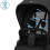 Maxi Cosi Fame 9 Piece Complete Travel System - Twillic Black