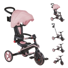 Globber Explorer Trike Foldable 4in1 - Deep Pastel Pink