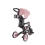 Globber Explorer Trike Foldable 4 in 1 - Deep Pastel Pink