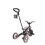 Globber Explorer Trike Foldable 4 in 1 - Deep Pastel Pink