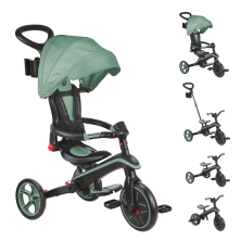 Globber Explorer Trike Foldable 4in1 - Olive