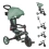 Globber Explorer Trike Foldable 4 in 1 - Olive