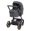 Maxi Cosi Fame Pushchair & Carrycot - Twillic Truffle (Black Wheels)