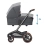 Maxi Cosi Fame Pushchair & Carrycot - Twillic Truffle (Black Wheels)