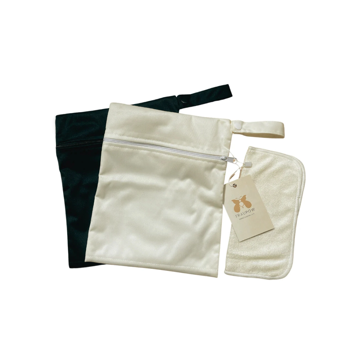 Fraupow Pack of 2 Wet Bags Drying Cloth