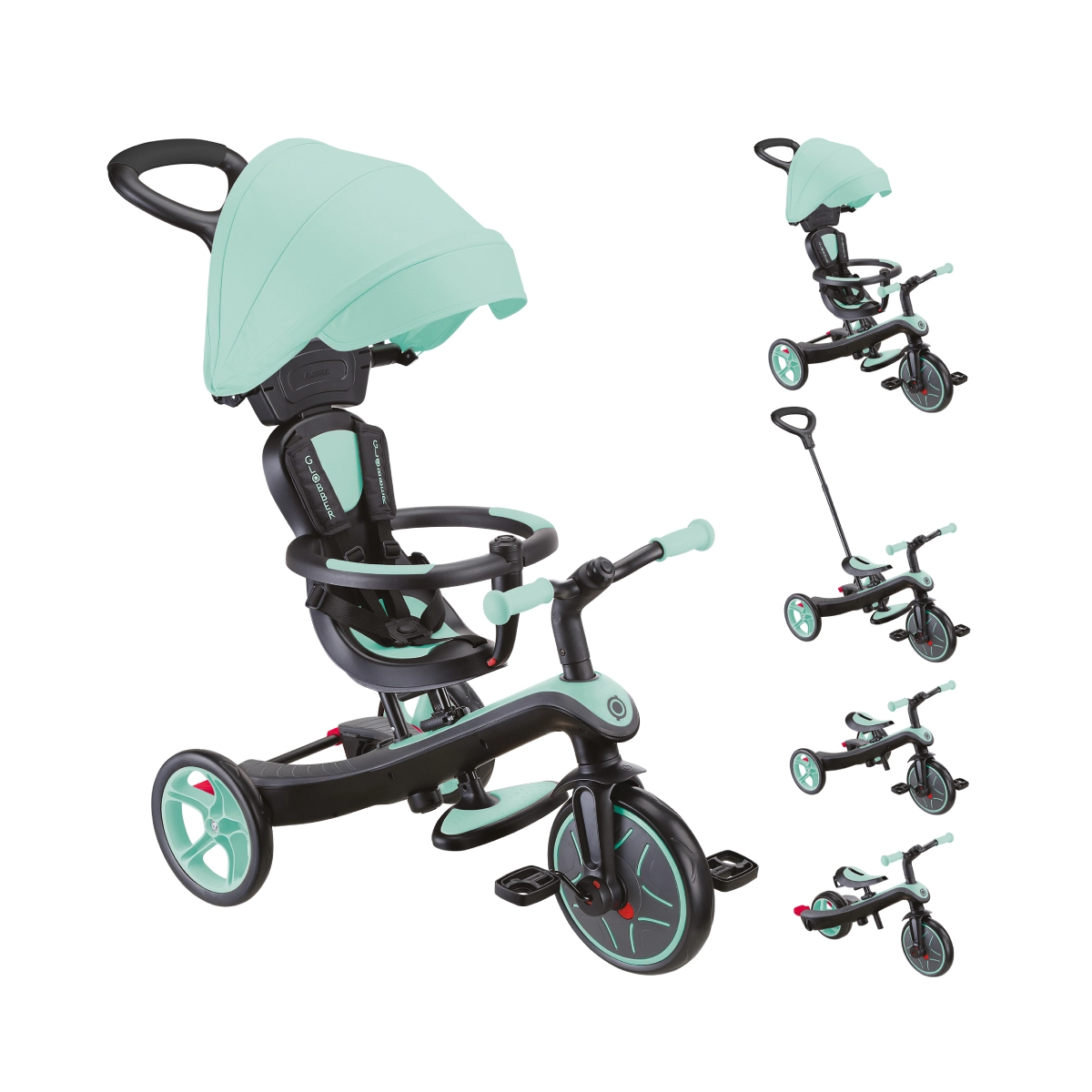 Globber Explorer Trike 4in1