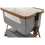 Amana FirstSleep Bedside Crib - Pebble Grey