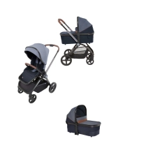 Chicco Mysa Stroller 2in1 Pram System with Carrycot - Royal Blue