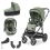 BabyStyle Oyster 3 Gun Metal Chassis Essential 5 Piece Travel System - Spearmint (New)