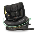 My Babiie Spin Top Tether Group 0+/1/2/3 i-Size Car Seat - Black Melange (MBCSSPINTTBM)