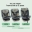 My Babiie Spin Top Tether Group 0+/1/2/3 i-Size Car Seat - Charcoal (MBCSSPINTTCH)