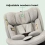 My Babiie Spin Top Tether Group 0+/1/2/3 i-Size Car Seat - Grey Melange (MBCSSPINTTGM)