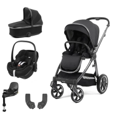 BabyStyle Oyster 3 Essential 5pc Bundle with Maxi Cosi Pebble 360 Pro Car Seat & Base - Carbonite