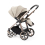 BabyStyle Oyster 3 Champagne Chassis Essential Capsule Travel System - Creme Brulee