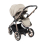 BabyStyle Oyster 3 Champagne Chassis Essential Capsule Travel System - Creme Brulee